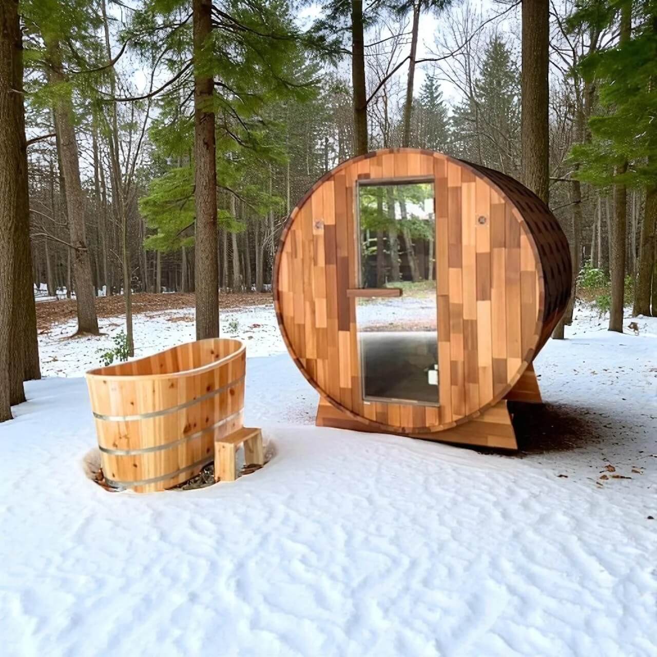 RED CEDAR SAUNA sisu バレルサウナ　～2名用