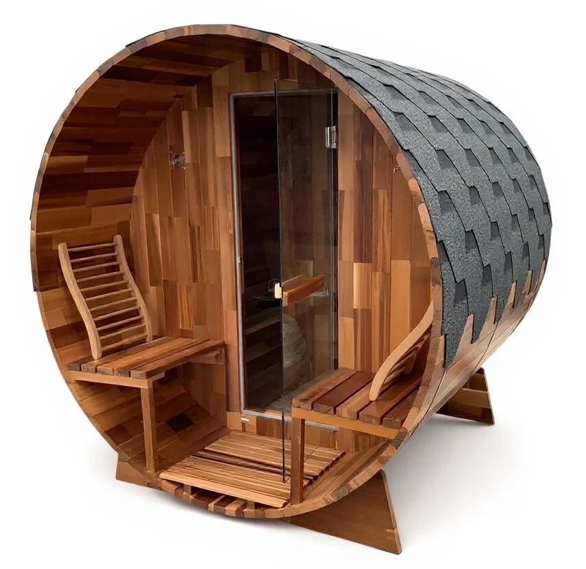 RED CEDAR SAUNA sisu バレルサウナ　～2名用 ベンチモデル