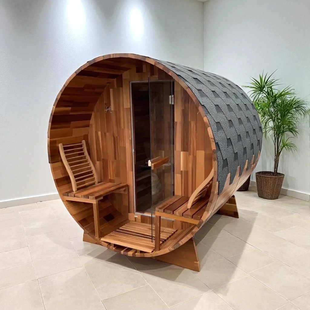 RED CEDAR SAUNA sisu バレルサウナ　～2名用 ベンチモデル