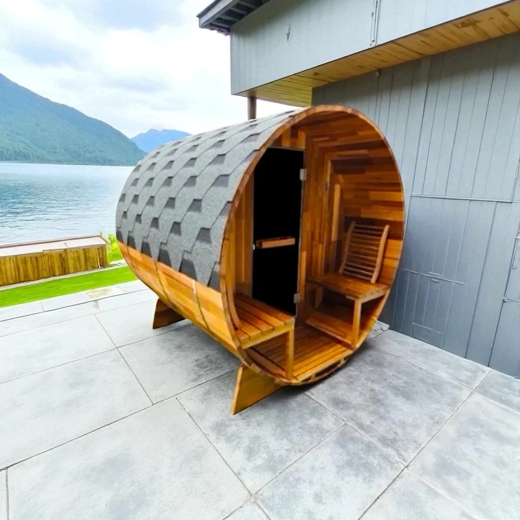 RED CEDAR SAUNA sisu バレルサウナ　～2名用 ベンチモデル