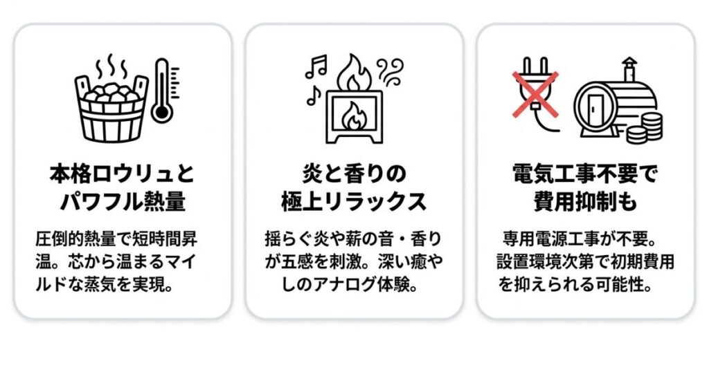 3つのメリット