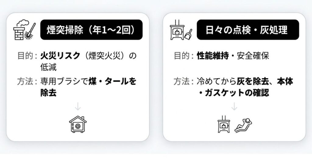 メンテナンス方法