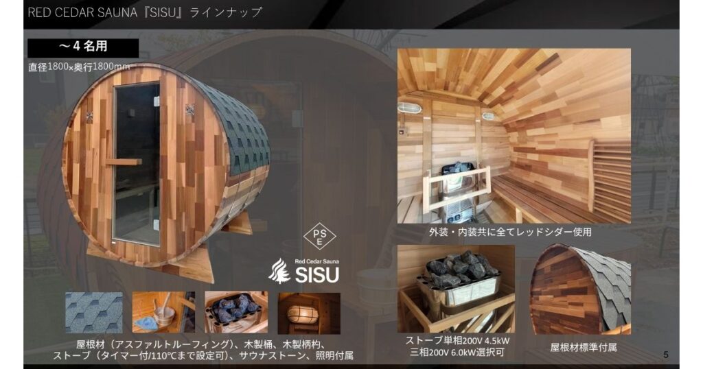 Red Cedar Sauna SISU