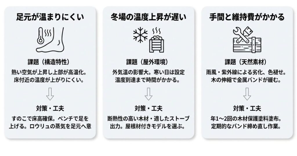 デメリットと注意点