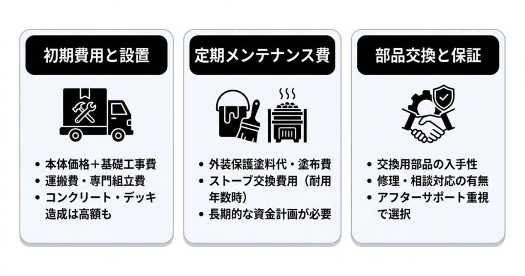 トータルコストとチェックポイント