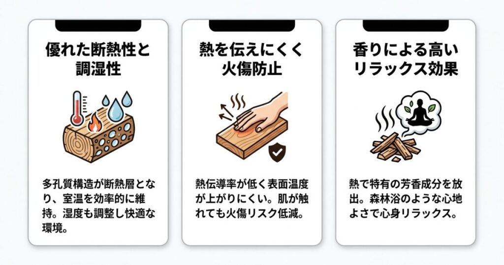 なぜバレルサウナには木材が最適なのか?